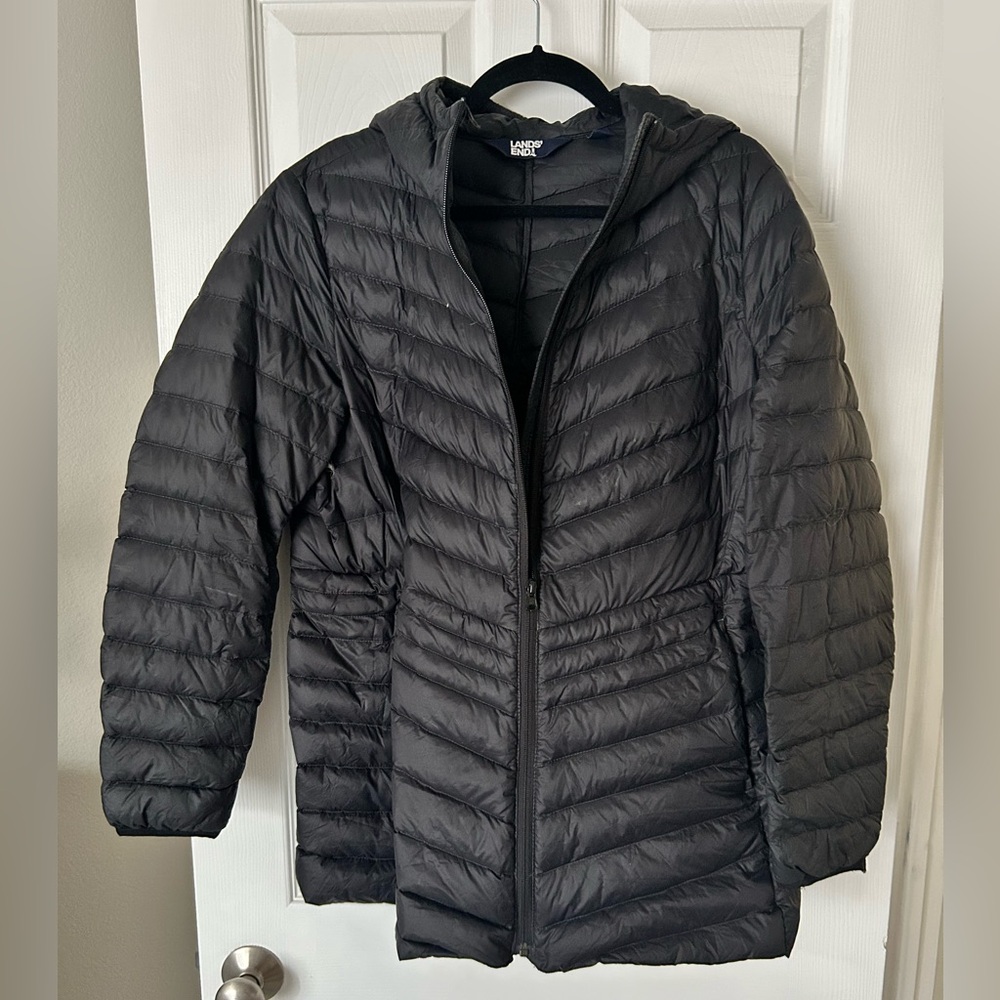 Lands' End Women's Thinsulate Black Jacket